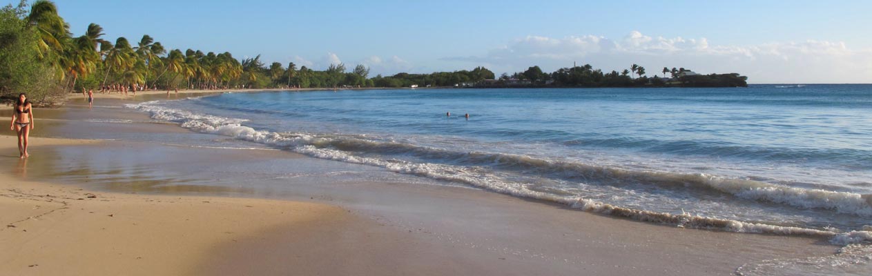 Plage près de Fort-de-France, Martinique